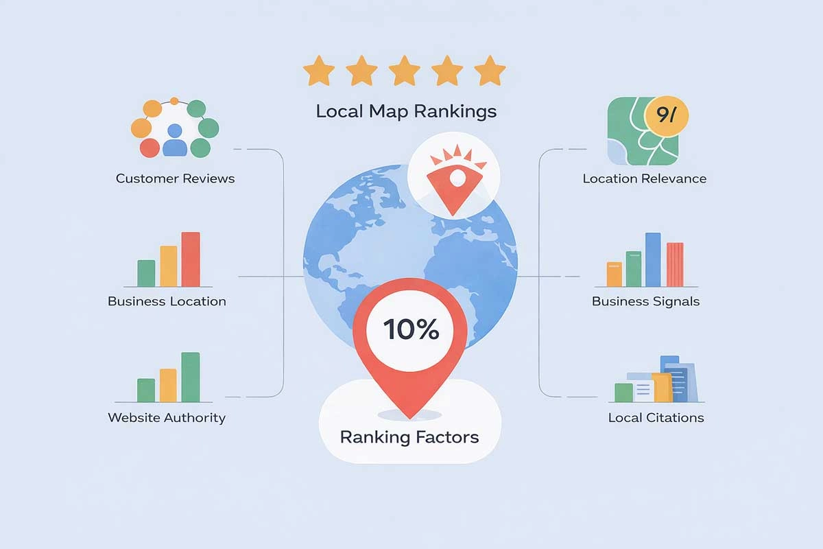 Factors influencing Google Business Profile rankings
