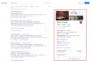 google branded local search