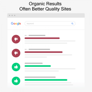 organic search results