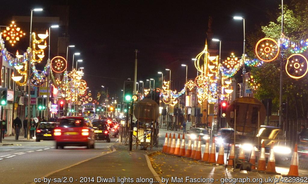 Leicester Diwali Lights