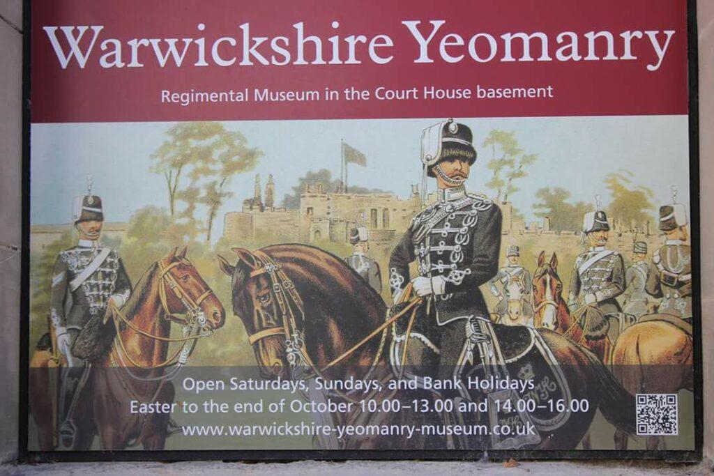 Warwickshire Yeomanry museum Poster